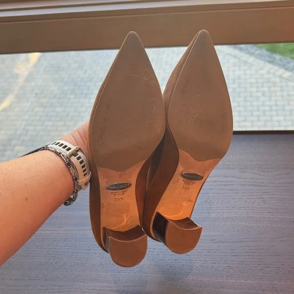 Sarah Flint Brown Suede Perfect Heels - Picture 5 of 6
